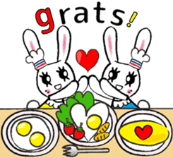 USEFUL CHATTING PHRASE WITH CHEF RABBIT4 sticker #6032601
