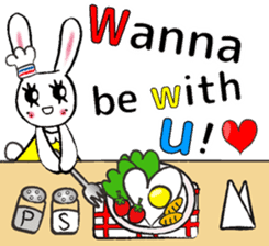 USEFUL CHATTING PHRASE WITH CHEF RABBIT4 sticker #6032602