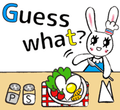 USEFUL CHATTING PHRASE WITH CHEF RABBIT4 sticker #6032603