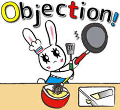 USEFUL CHATTING PHRASE WITH CHEF RABBIT4 sticker #6032607
