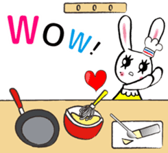 USEFUL CHATTING PHRASE WITH CHEF RABBIT4 sticker #6032609