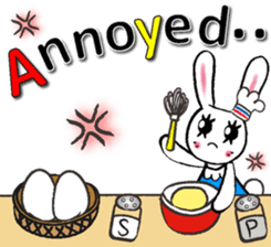 USEFUL CHATTING PHRASE WITH CHEF RABBIT4 sticker #6032612
