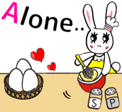 USEFUL CHATTING PHRASE WITH CHEF RABBIT4 sticker #6032614