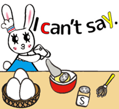 USEFUL CHATTING PHRASE WITH CHEF RABBIT4 sticker #6032617