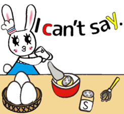 USEFUL CHATTING PHRASE WITH CHEF RABBIT4 sticker #6032617