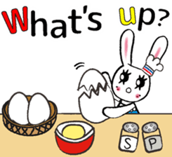 USEFUL CHATTING PHRASE WITH CHEF RABBIT4 sticker #6032621