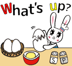USEFUL CHATTING PHRASE WITH CHEF RABBIT4 sticker #6032621