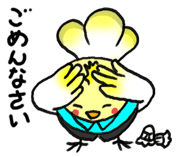 Birds and badminton sticker #6032912