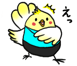 Birds and badminton sticker #6032923