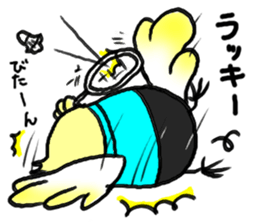 Birds and badminton sticker #6032935