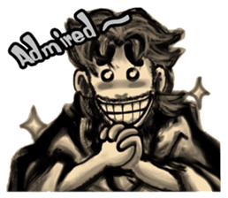 Wacky man(English) sticker #6033091