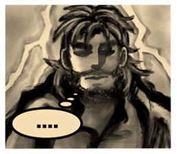 Wacky man(English) sticker #6033099