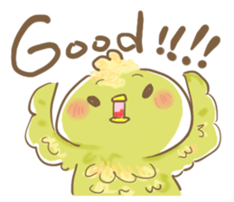 The Green Bird sticker #6033184