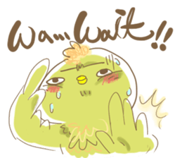 The Green Bird sticker #6033209