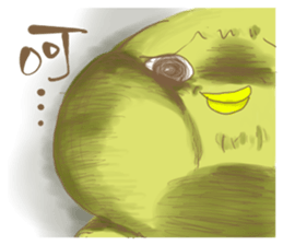 The Green Bird sticker #6033222