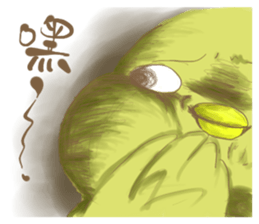 The Green Bird sticker #6033223