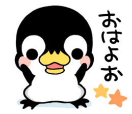 Daily conversation of penguins sticker #6033304