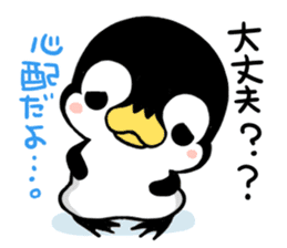 Daily conversation of penguins sticker #6033312