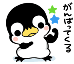 Daily conversation of penguins sticker #6033315