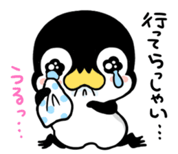 Daily conversation of penguins sticker #6033316