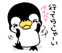 Daily conversation of penguins sticker #6033317