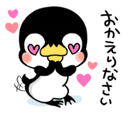 Daily conversation of penguins sticker #6033320