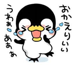 Daily conversation of penguins sticker #6033321