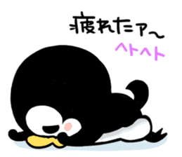 Daily conversation of penguins sticker #6033322