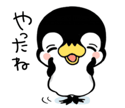 Daily conversation of penguins sticker #6033333