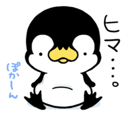 Daily conversation of penguins sticker #6033336