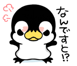 Daily conversation of penguins sticker #6033337