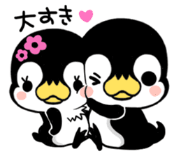 Daily conversation of penguins sticker #6033339