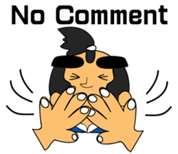 The Samurai's Spiritual sticker #6033519