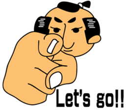 The Samurai's Spiritual sticker #6033539