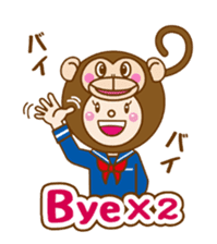 Hood-chan. Animal Collection sticker #6033552