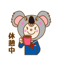 Hood-chan. Animal Collection sticker #6033567