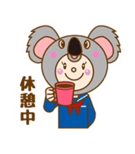 Hood-chan. Animal Collection sticker #6033567