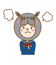 Hood-chan. Animal Collection sticker #6033569