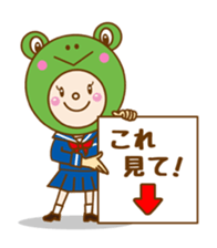 Hood-chan. Animal Collection sticker #6033580