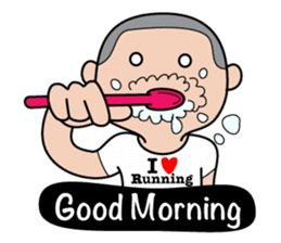 Running Marathon sticker #6033624