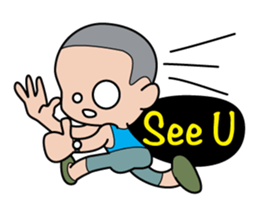 Running Marathon sticker #6033627