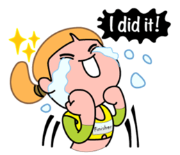 Running Marathon sticker #6033648