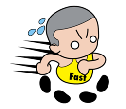 Running Marathon sticker #6033655