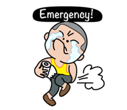 Running Marathon sticker #6033656