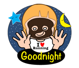 Running Marathon sticker #6033663