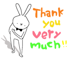 emotional rabbits 1 sticker #6033905