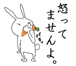 emotional rabbits 1 sticker #6033912