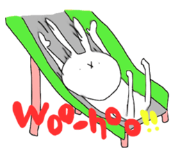 emotional rabbits 1 sticker #6033914