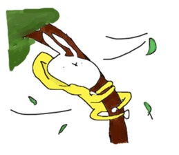 emotional rabbits 1 sticker #6033930