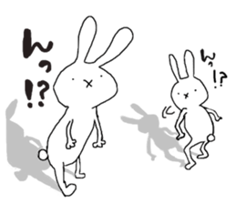 emotional rabbits 1 sticker #6033935
